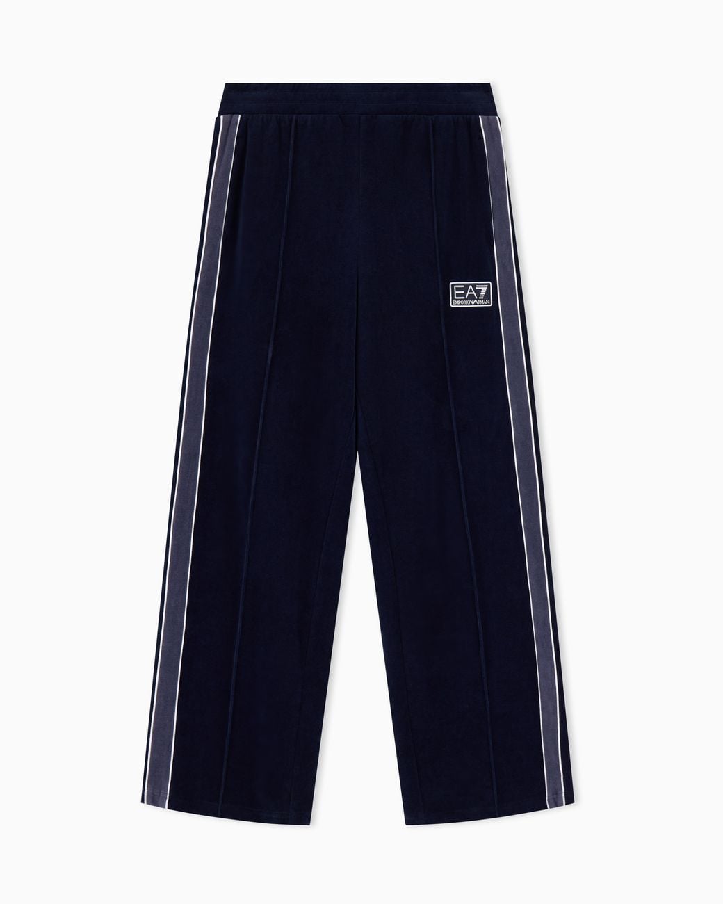 EA7 Blue Regular Fit Trousers Tennis Club for men
