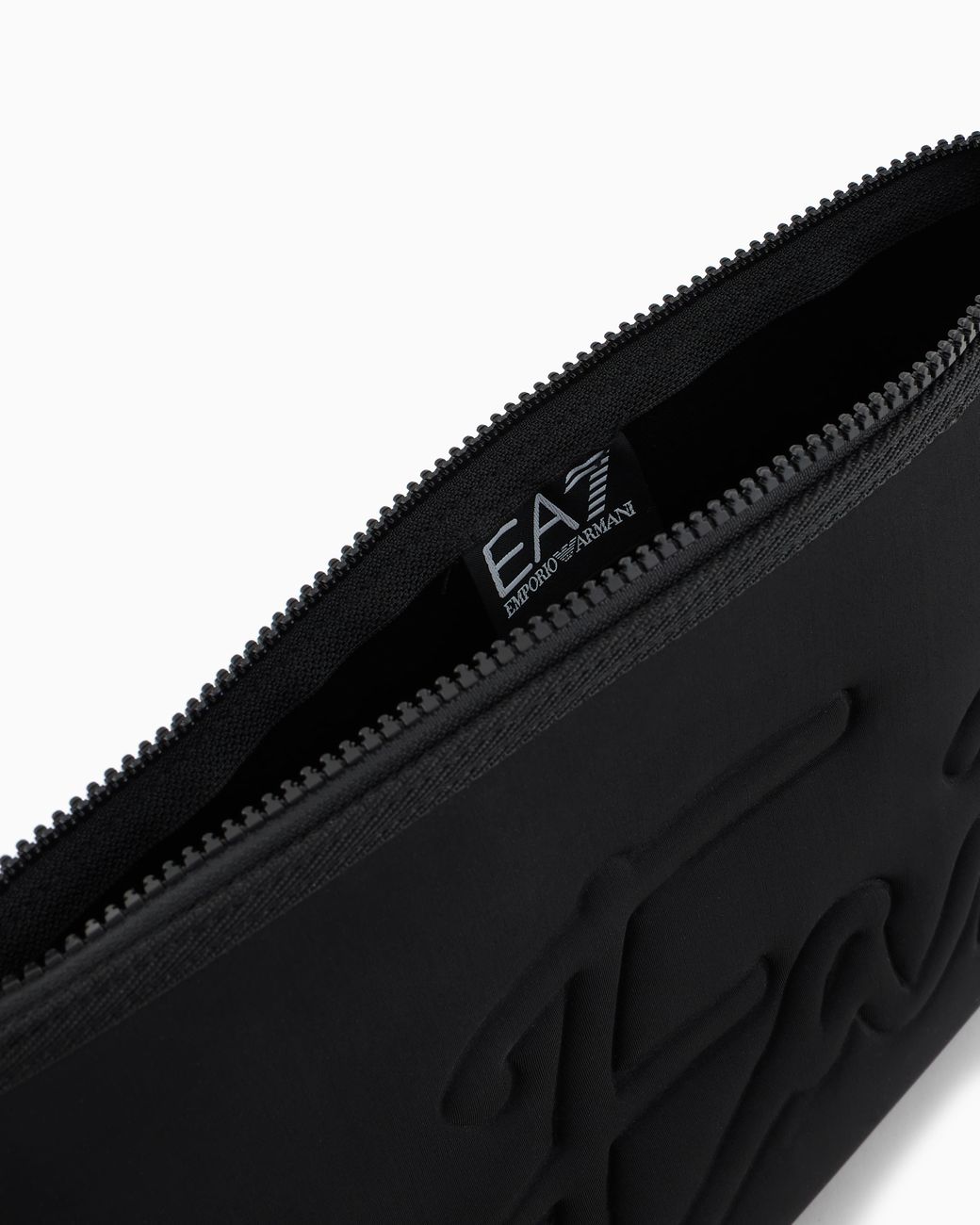 EA7 Black Neoprene Pouch