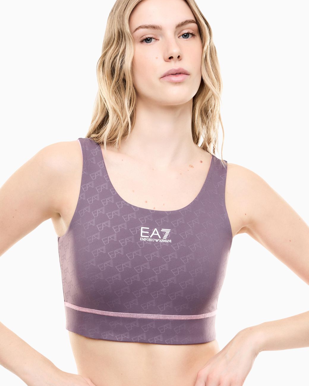 EA7 Purple Reversible Sport Bra Ventus 7