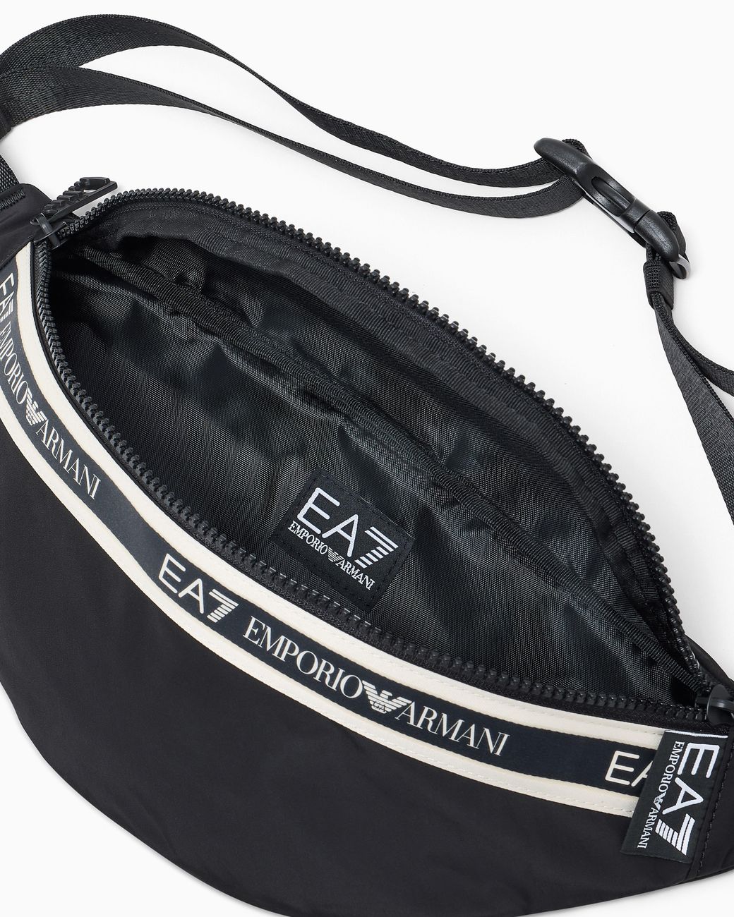EA7 White Waistbag Shoulder Bag