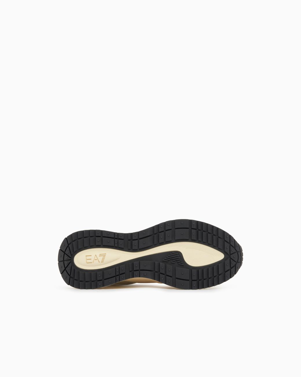 EA7 White Otg And Velo Suede Sneakers