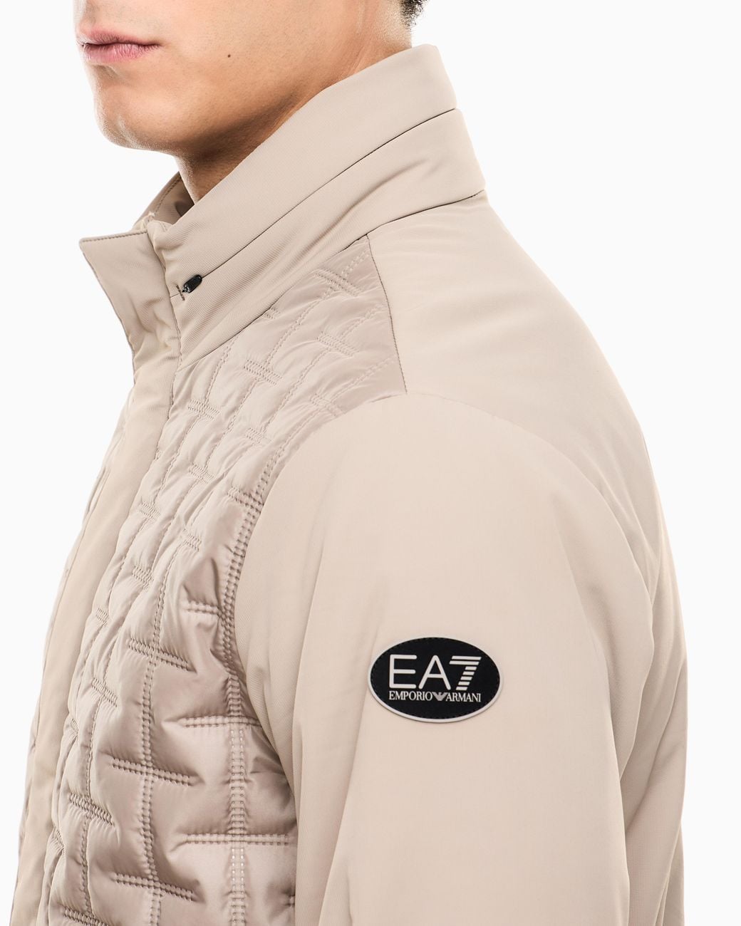 EA7 Natural Golf Pro Ventus7 Technical Fabric Jacket for men
