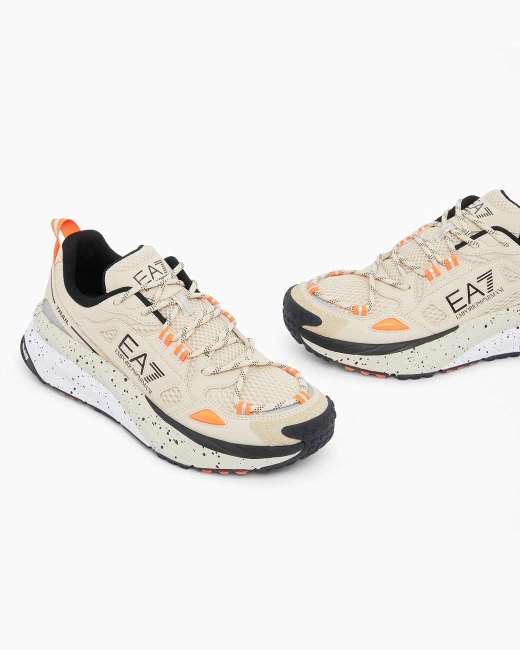 EA7 White Sneakers Crusher Sonic Trail 2.0