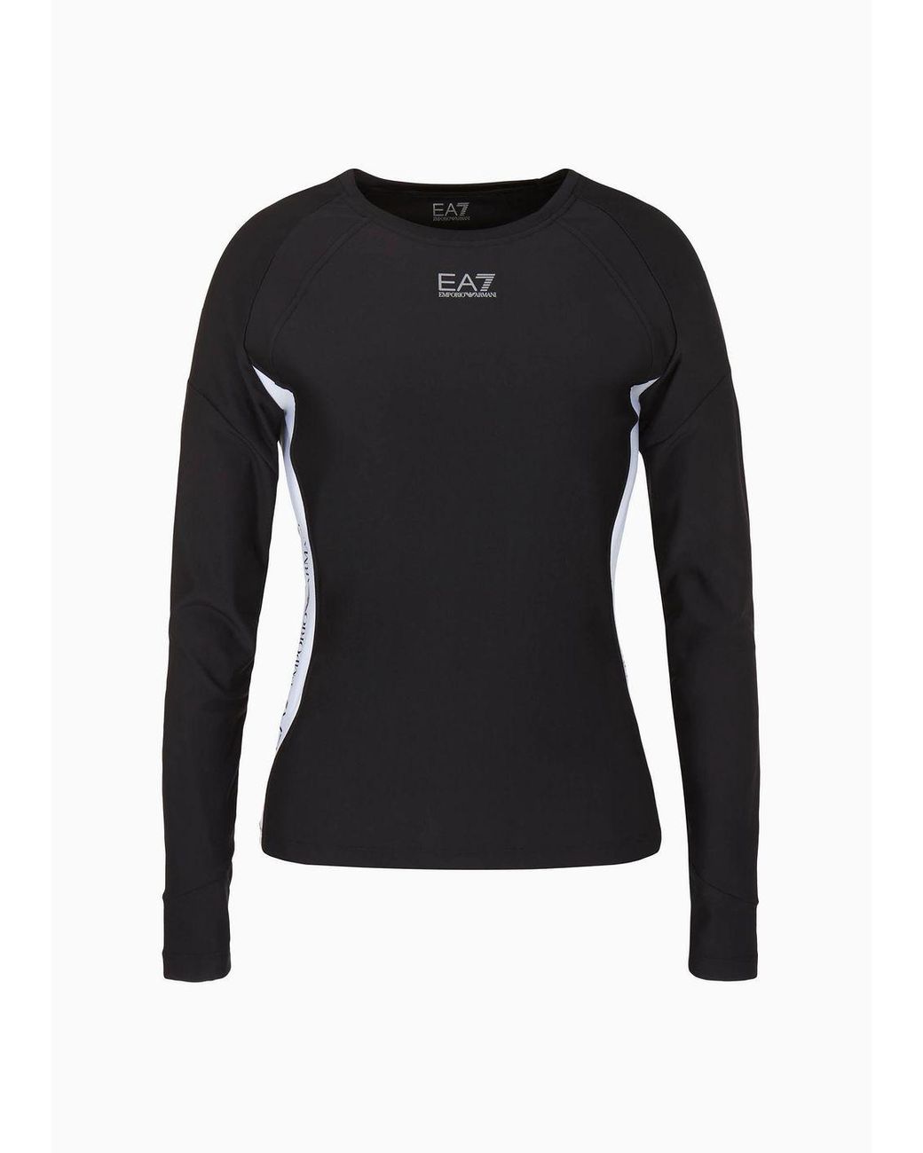 EA7 Dynamic Athlete Jumper In Furor7 Technical Fabric in Black | Lyst