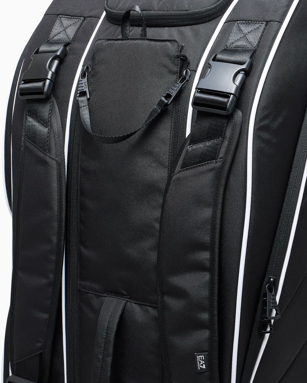 EA7 Black Tennis Bag Regular Fit