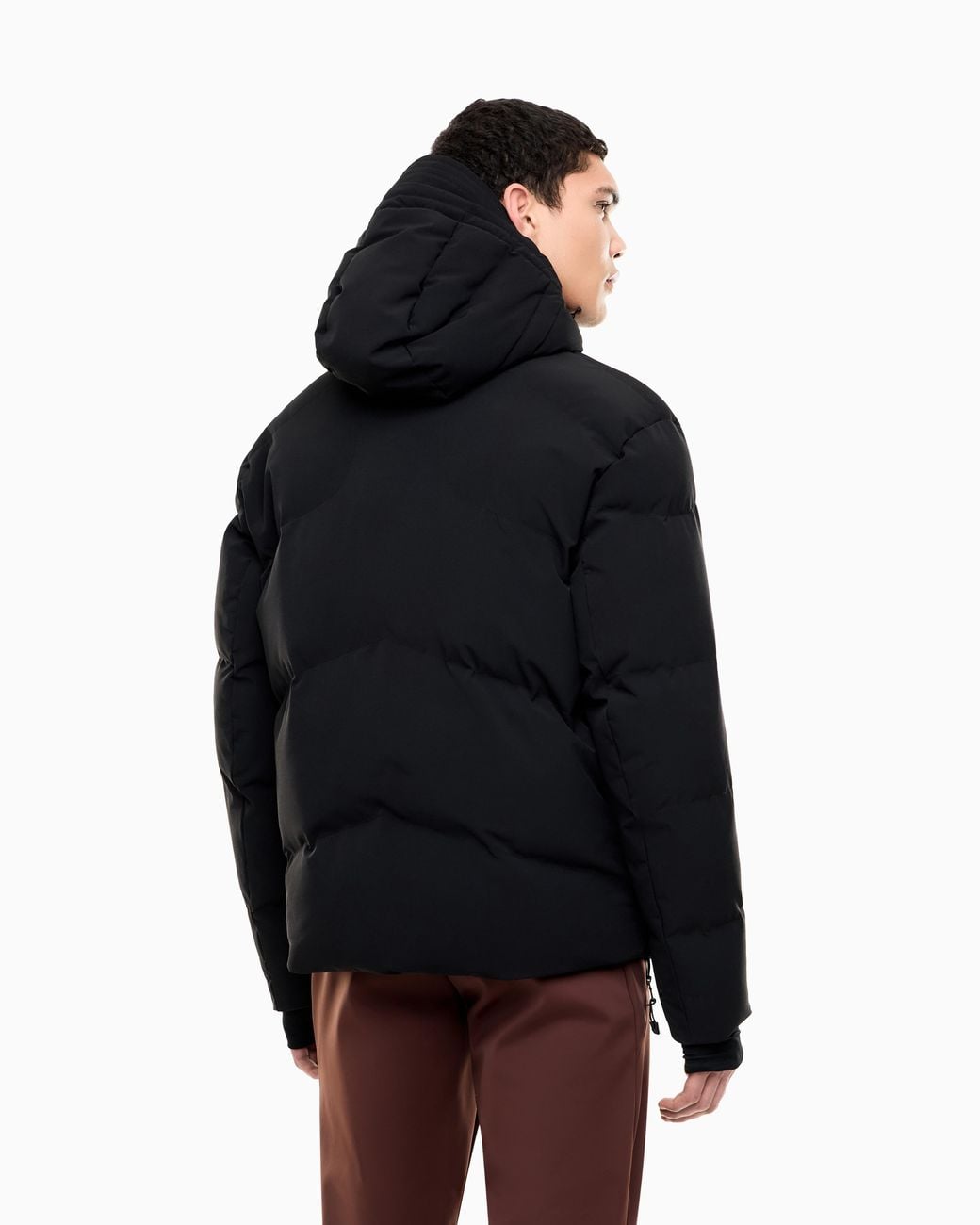 EA7 Blue Technical Ski Jacket With Ardor7 Padding for men