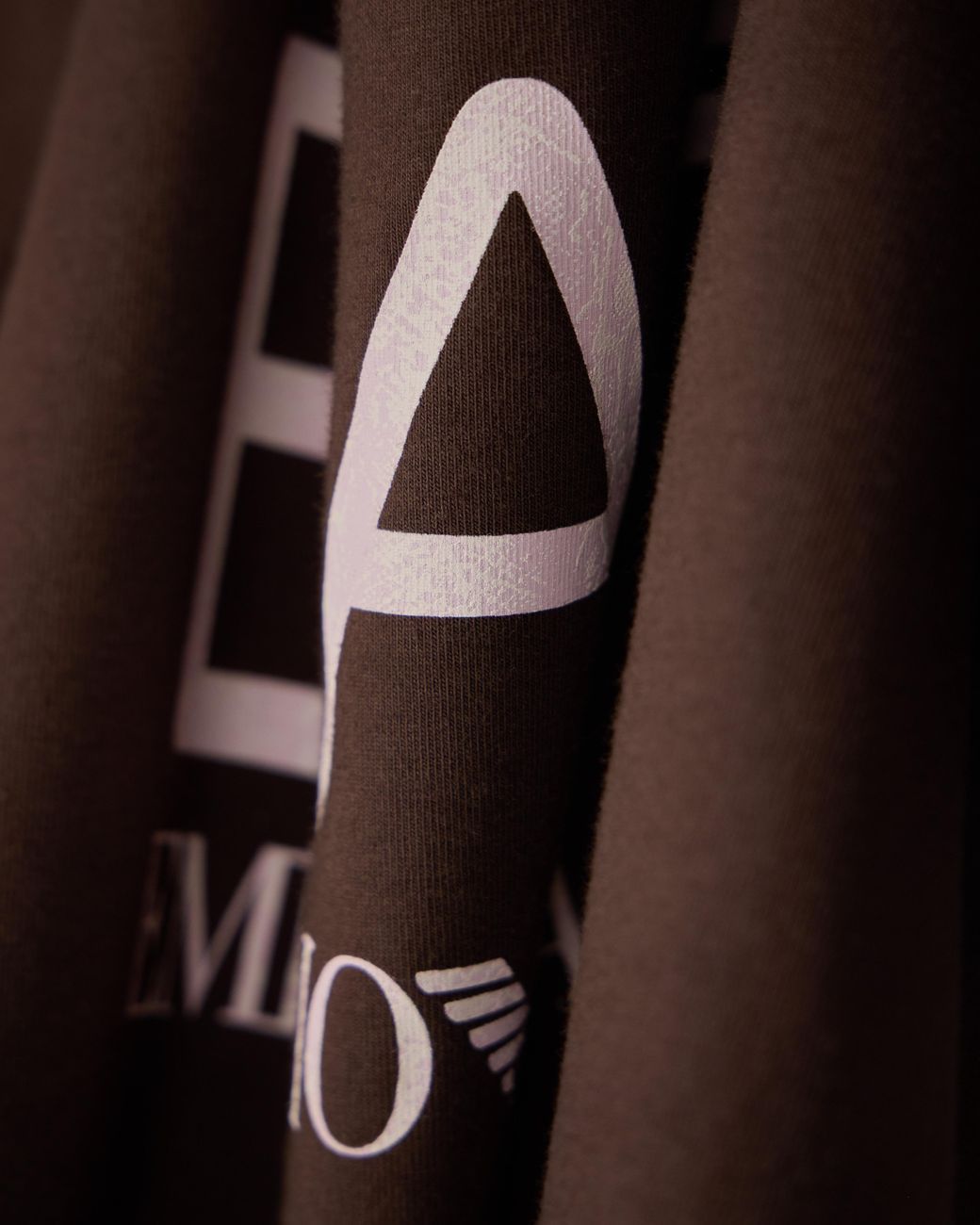 EA7 Black Slim-Fit Cotton T-Shirt Graphic Series With Animal Print
