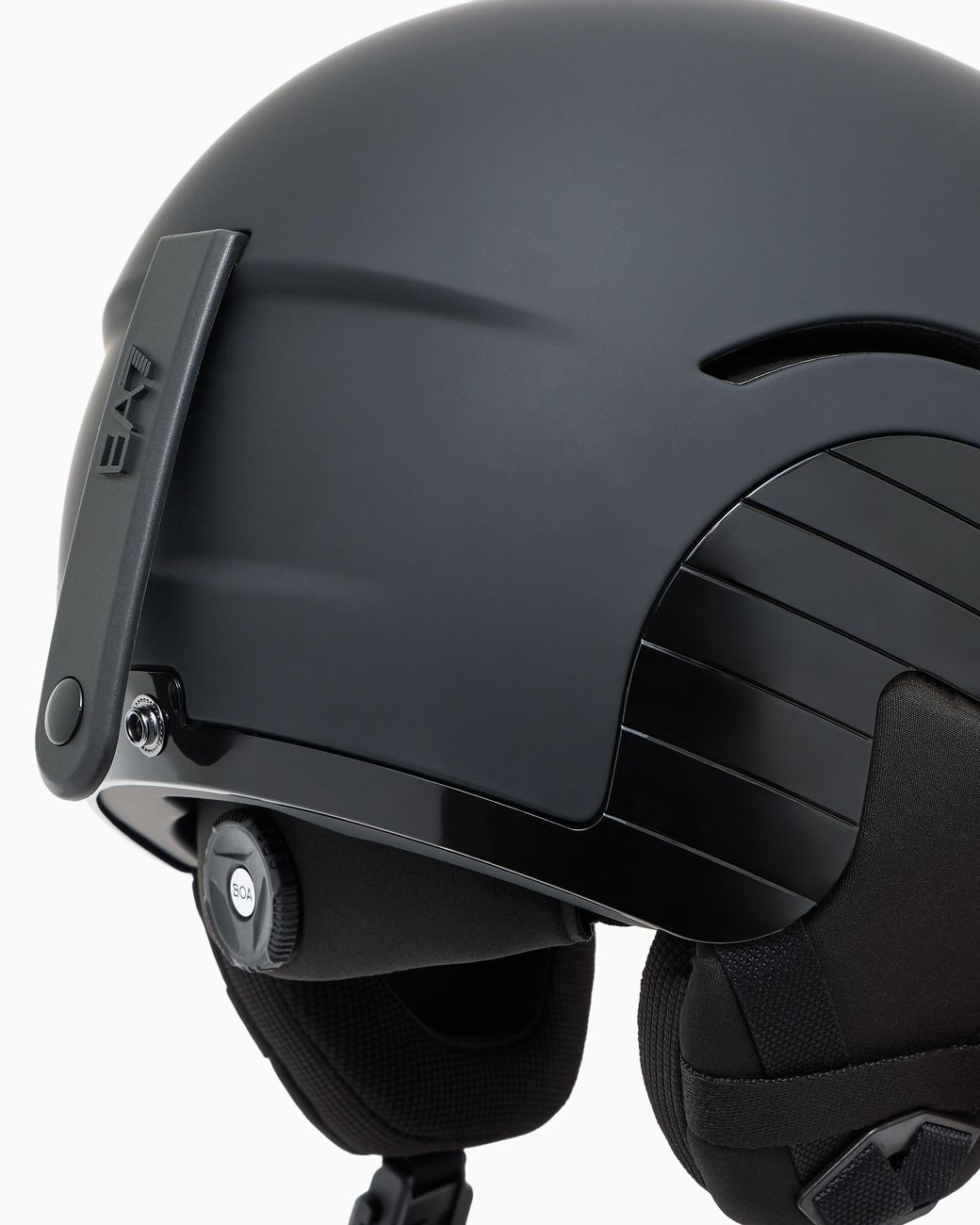 EA7 Black Vortan Ski Helmet