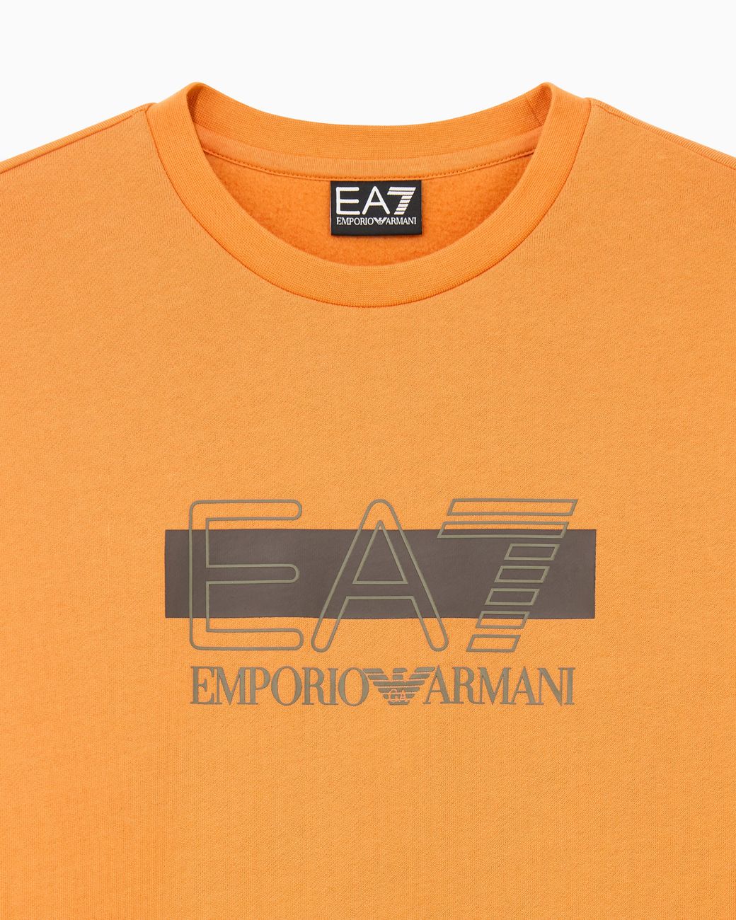 EA7 Orange Tracksuit Visibility Regular Fit for men