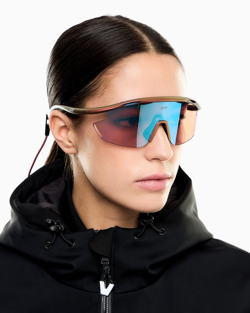 EA7 Sonnenbrille Rycer Pro in Metallic für Herren