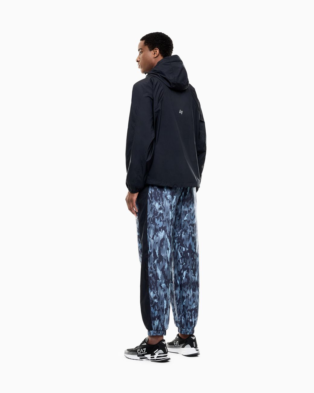 EA7 Blue Regular Fit Hooded Tracksuit Ventus7 for men