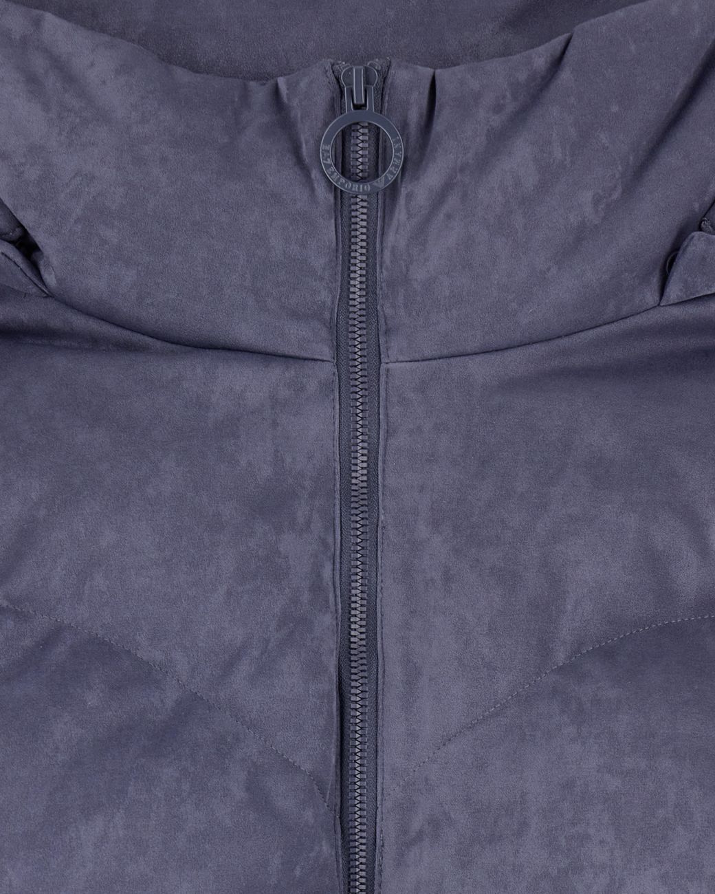 EA7 Blue Caban Coat Precious Regular Fit With Extra Padding
