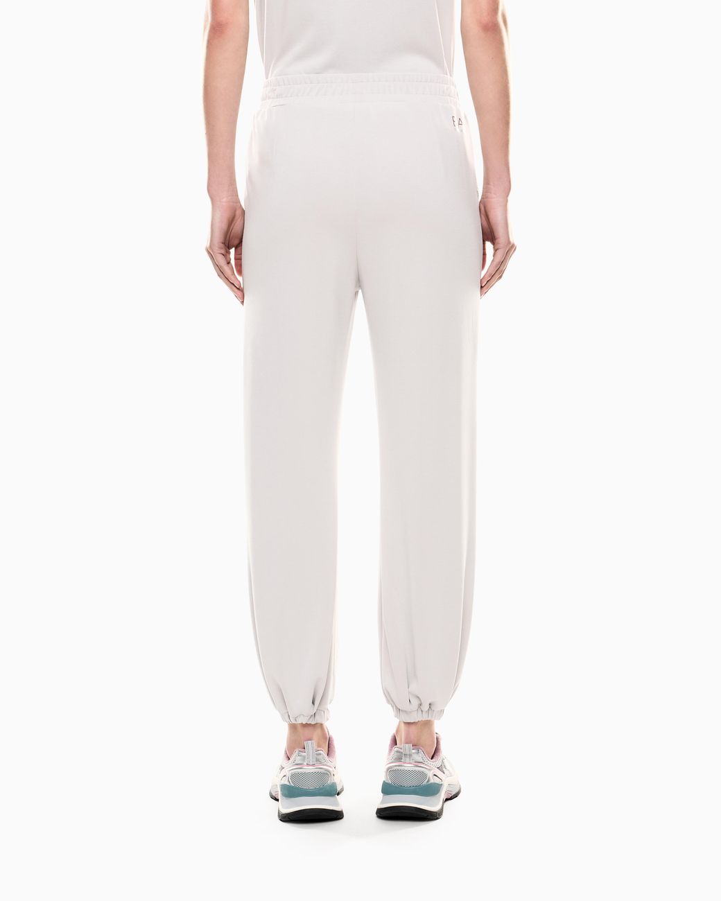 EA7 Blue Precious Stretch Modal Interlock Joggers