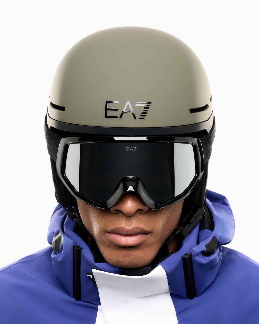 EA7 Stormex Skimaske Größe L in Multicolor für Herren