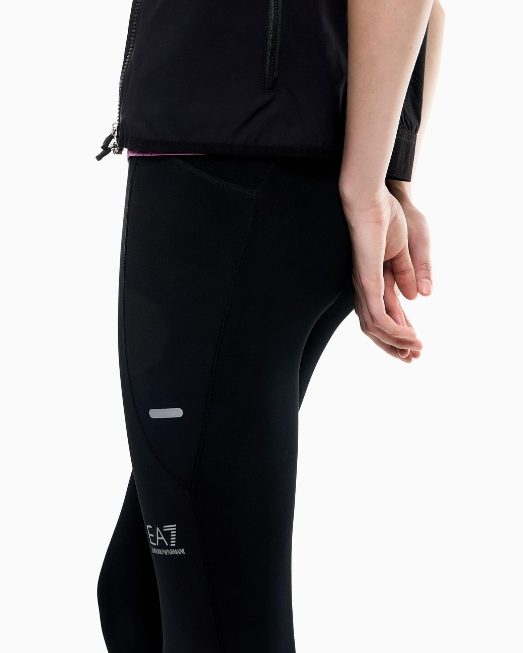 EA7 Blue Leggings Ventus Plus