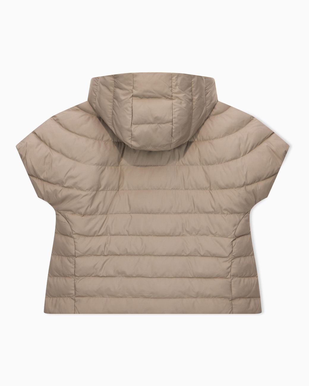 EA7 Gray Bomber Jacket Core Lady Light Padding Regular Fit