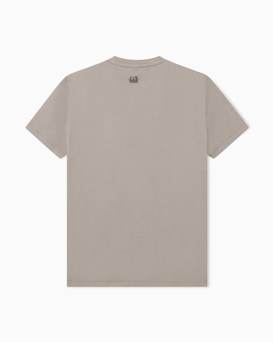 EA7 Gray Slim-Fit T-Shirt Athletic Velour