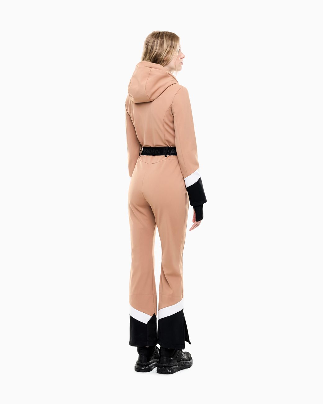 EA7 White Technical Ski Suit