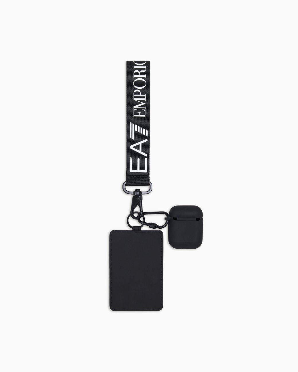 EA7 White Wristlet Case With Integrated Airpods Case