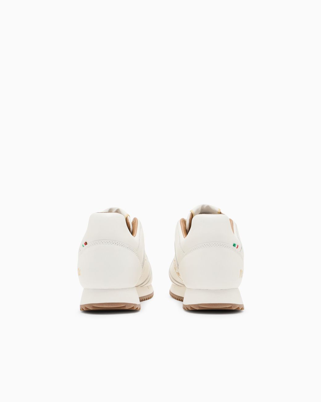 EA7 White And 10Th Anniversary Sneakers