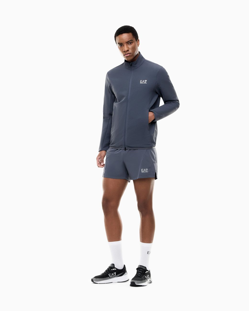 EA7 Blue Sweatshirt Ventus 7 for men