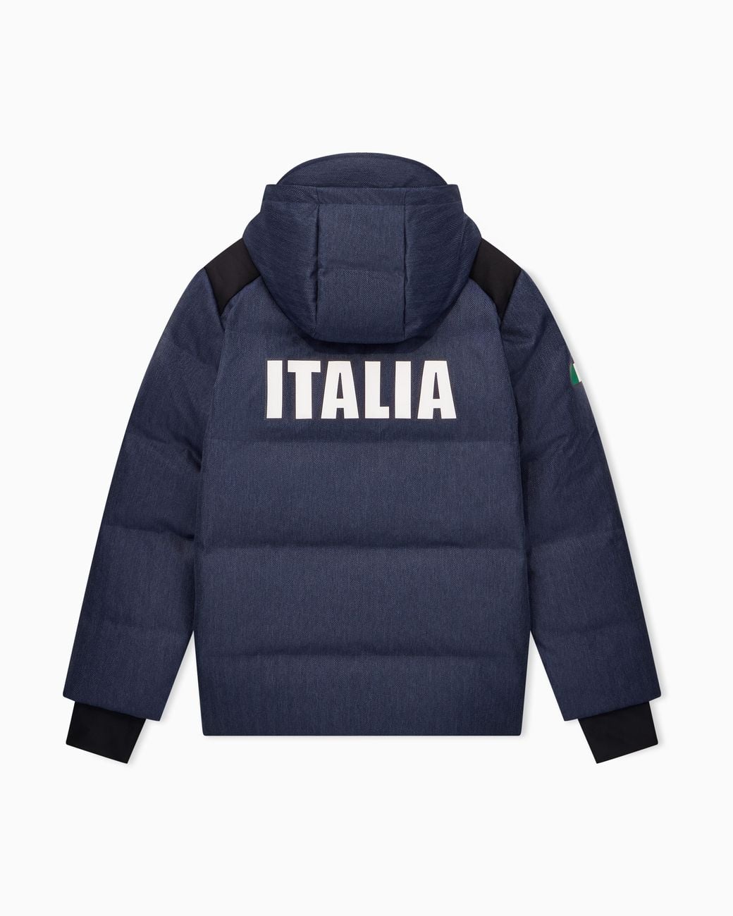 EA7 Blue Fisi Collection Down-Padded Ski Jacket