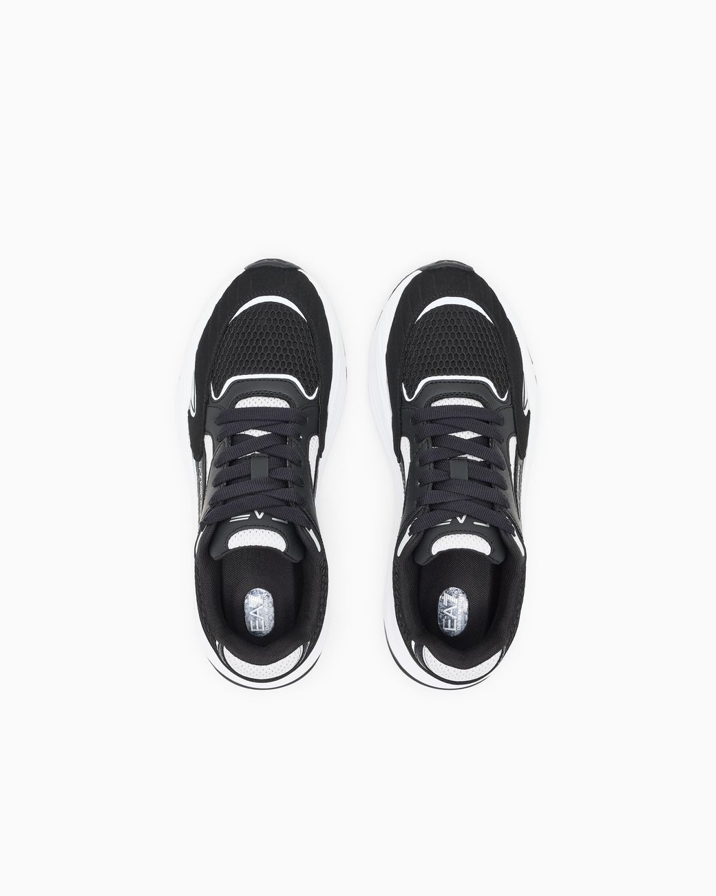 EA7 White Crusher Sonic Mix Sneakers