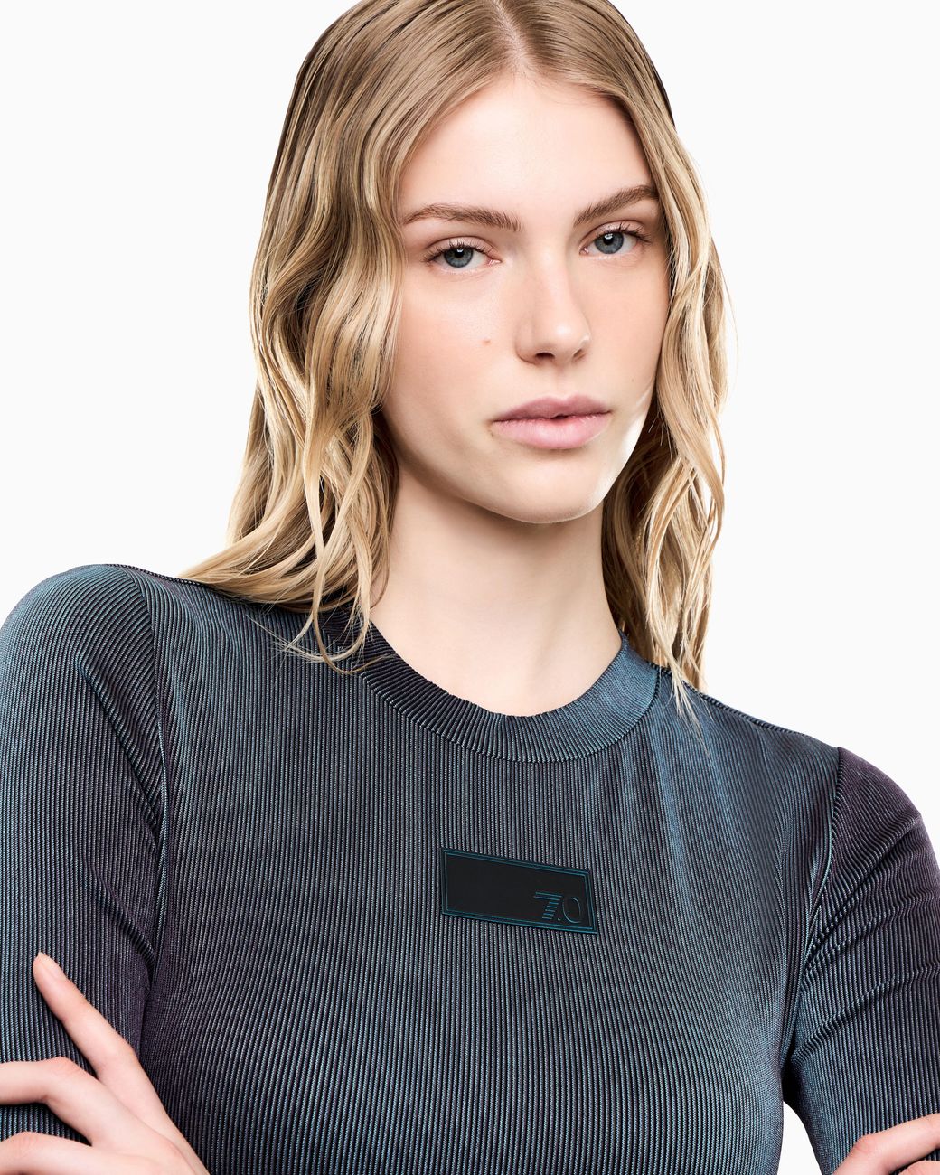 EA7 Blue Slim-Fit T-Shirt 7.0