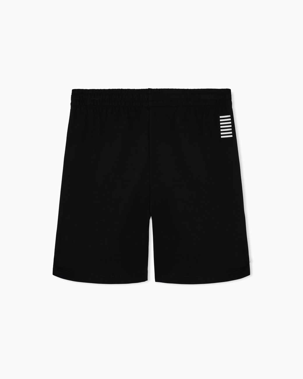 EA7 Black Side Pocket Shorts for men