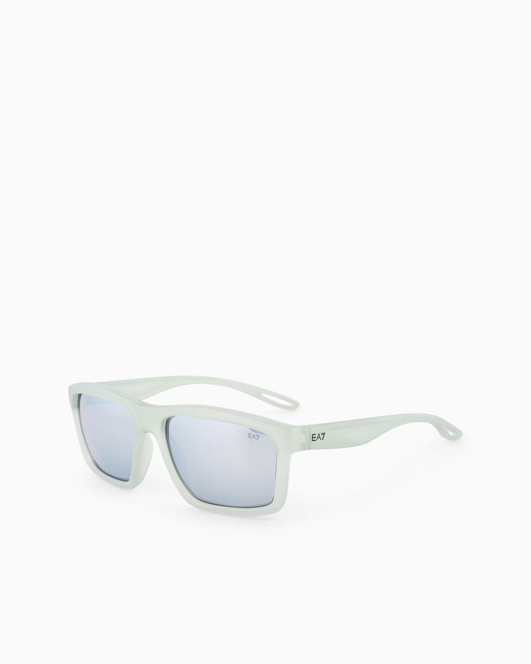 EA7 White Rectangular-Shaped Sunglasses for men