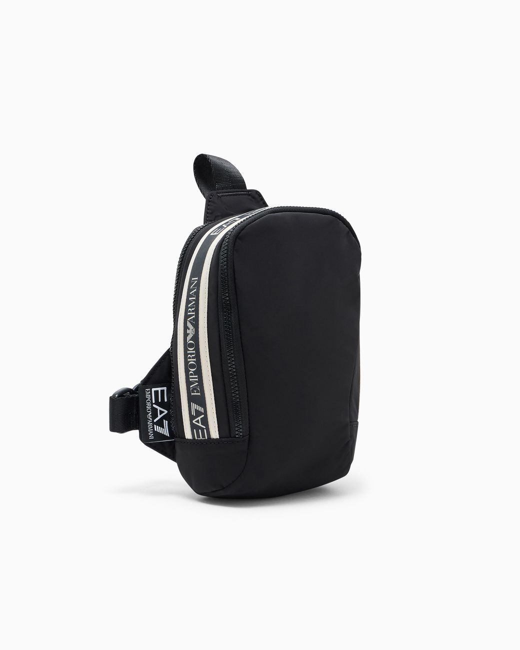 EA7 Blue Sling Shoulder Bag With Regular Fit