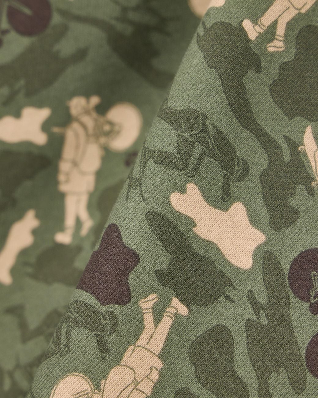 EA7 Green Full-Zip Hoodie Graphic Series for men