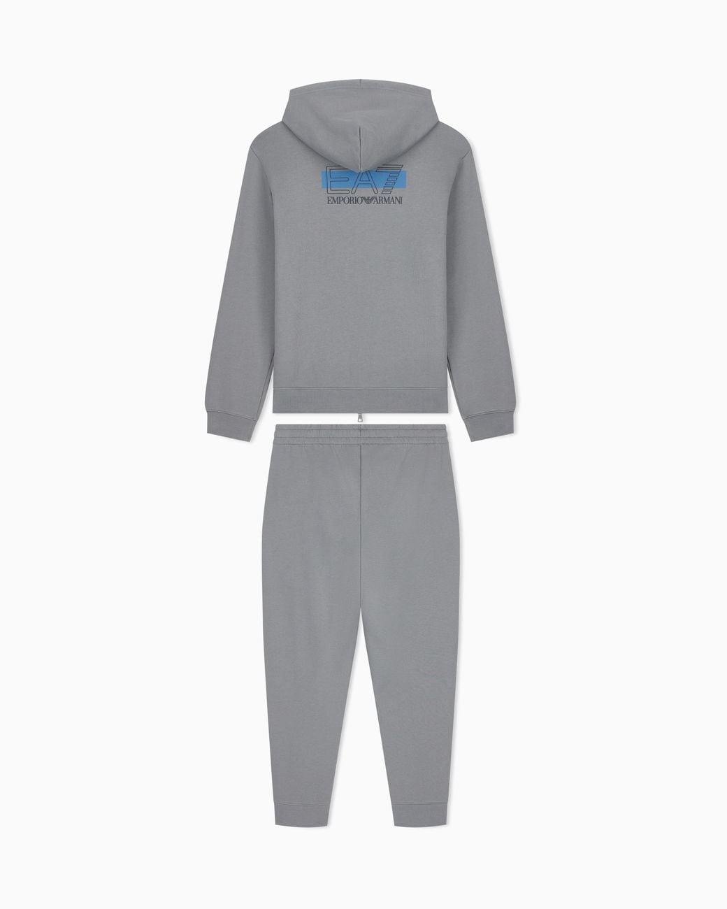 EA7 Gray Tracksuit Visibility Regular Fit for men