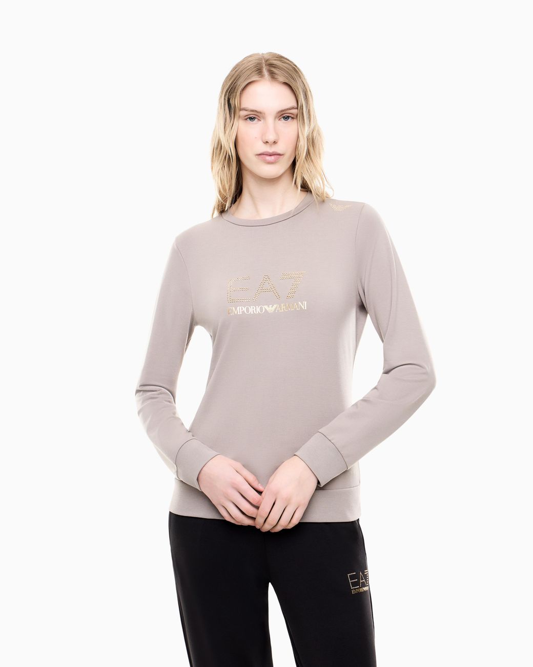 EA7 Pink Stretch Sweatshirt