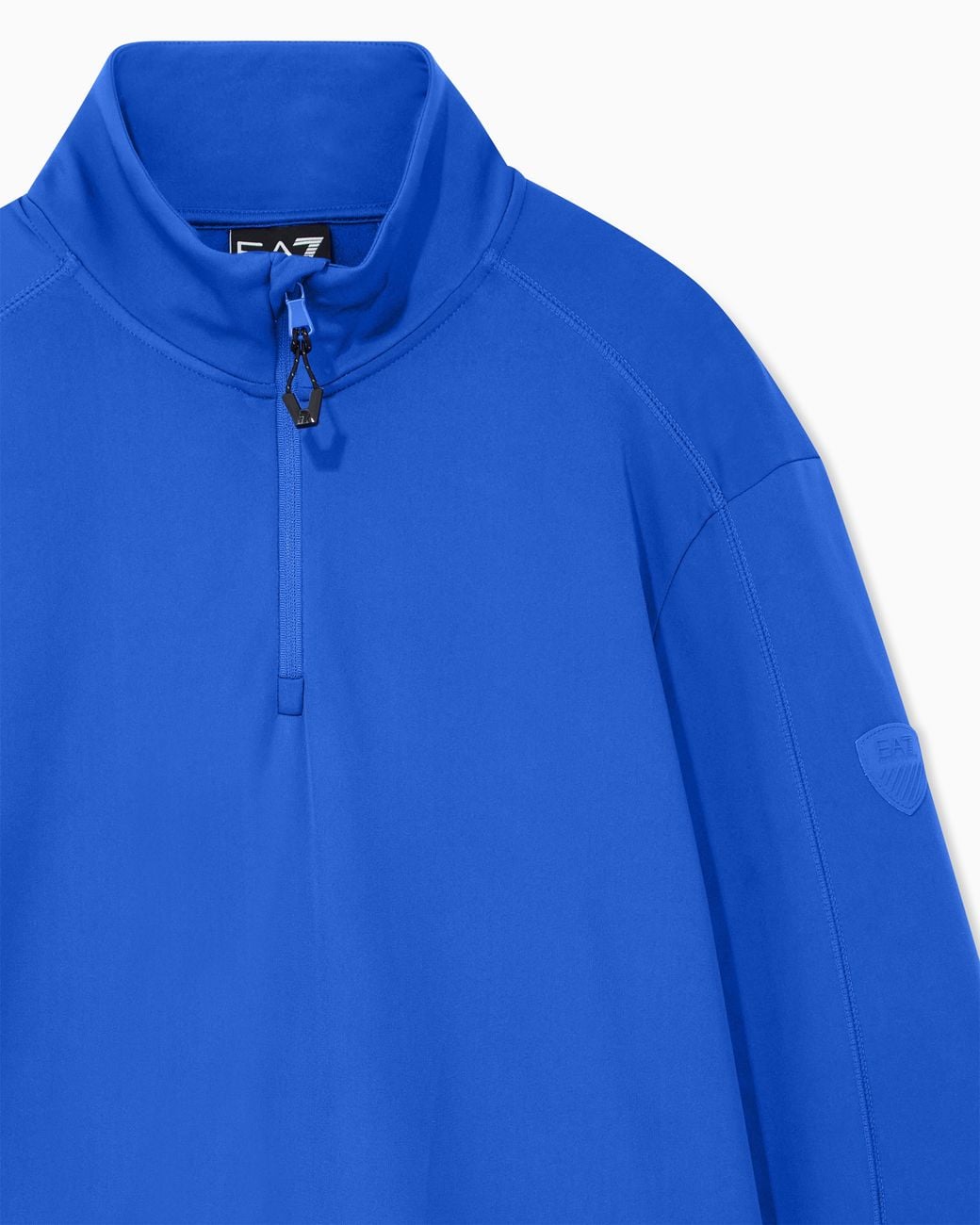 EA7 Blue Technical Ski Fleece for men