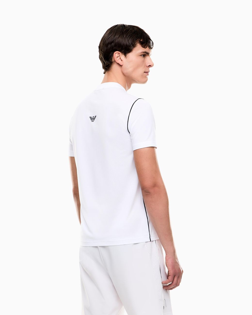EA7 White Tennis Pro T-Shirt for men