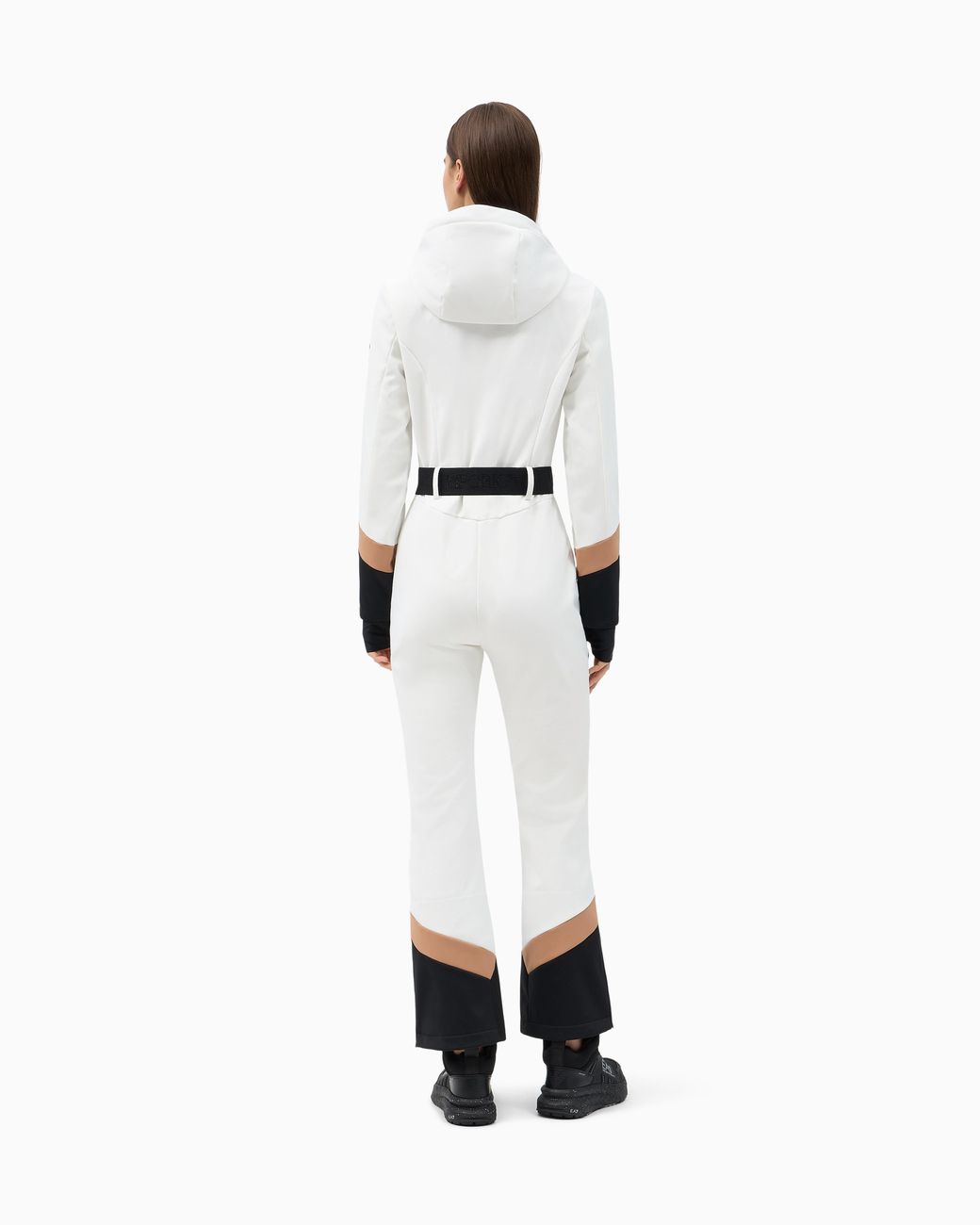 EA7 White Technical Ski Suit