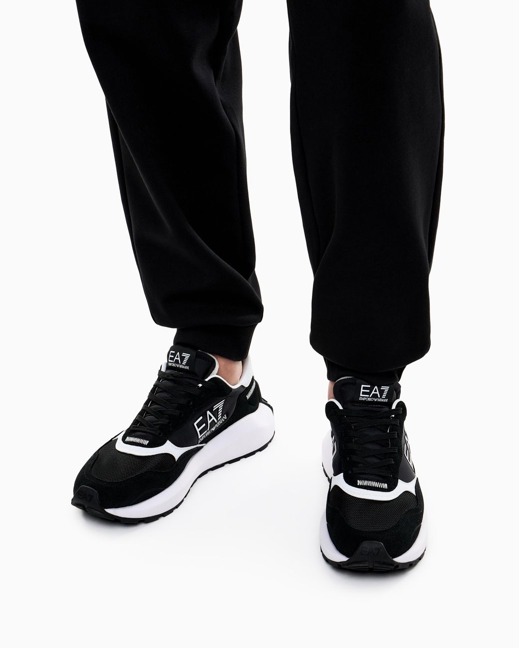 EA7 White Wader Sneakers