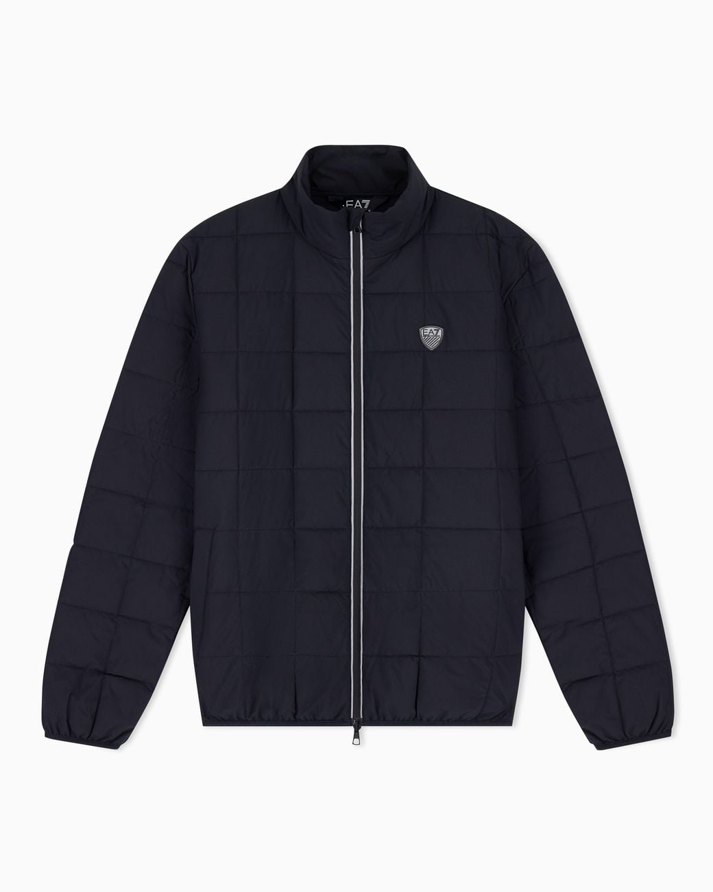 EA7 Blue Premium Shield Technical-Fabric Jacket for men