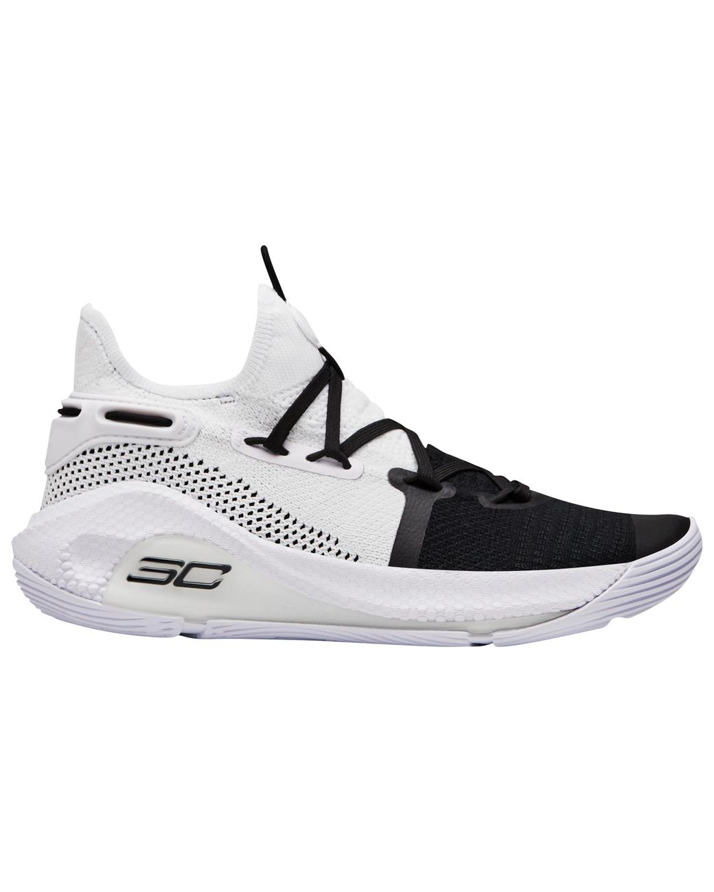 curry 6 white black