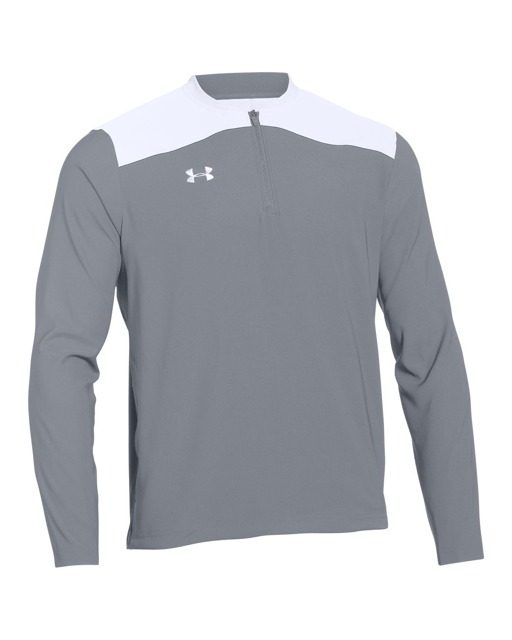 Under Armour Synthetic Team Long Sleeve Triumph Cage Jacket in Steel ...