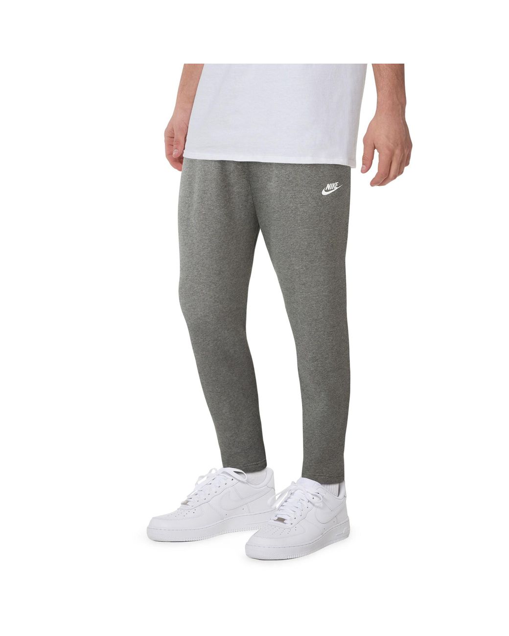 nike open hem club pants