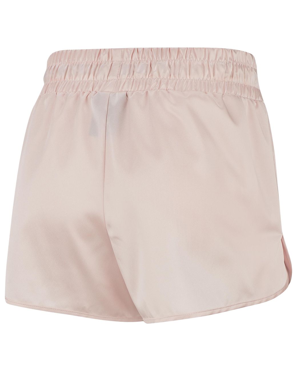 Nike Satin Air Shorts in Pink | Lyst