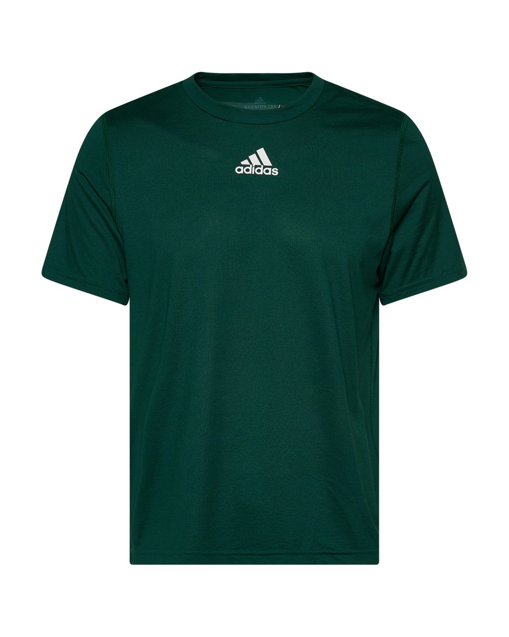 Adidas Synthetic Team Creator Short Sleeve T-shirt In Dark Green (Green