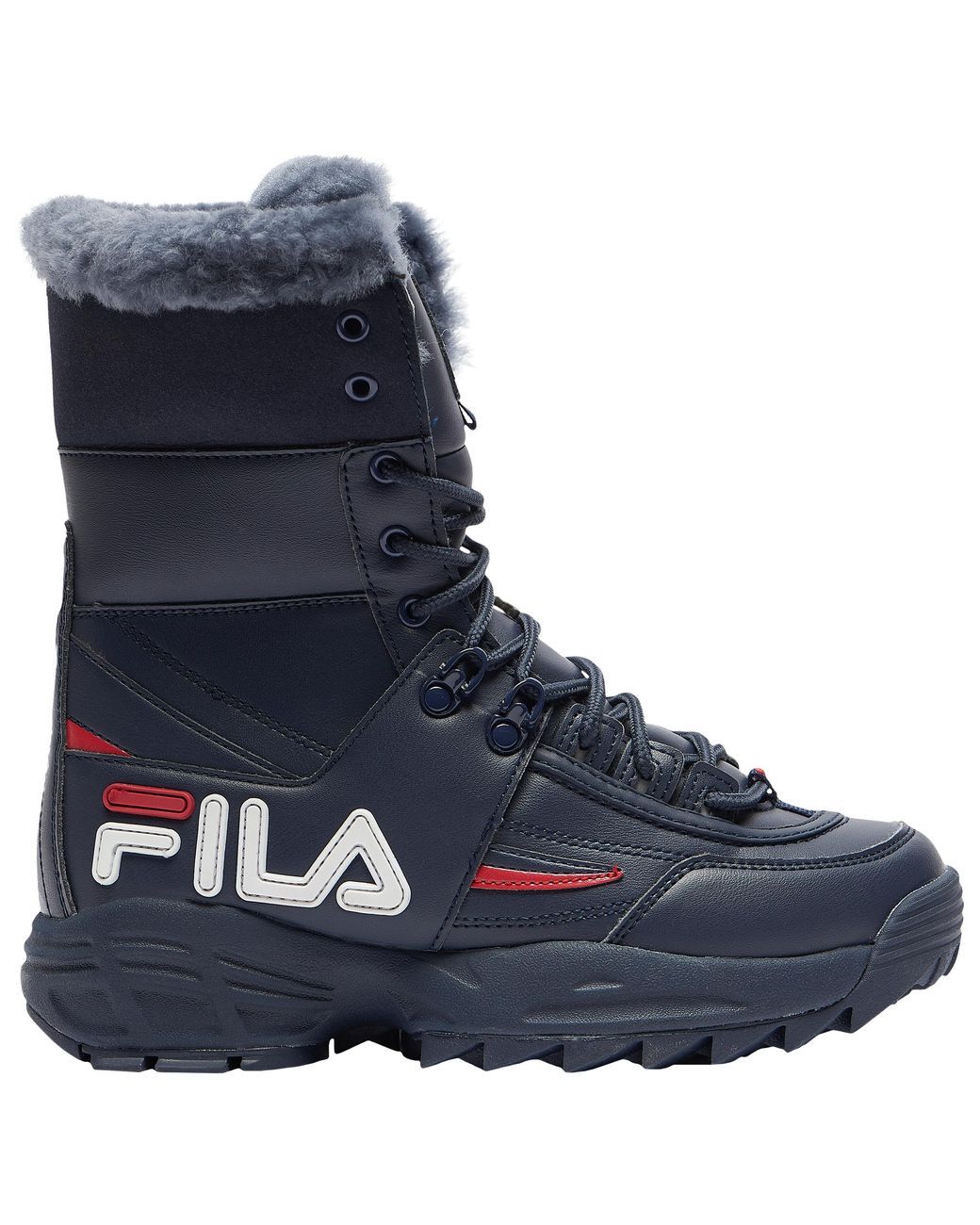 fila boots fur
