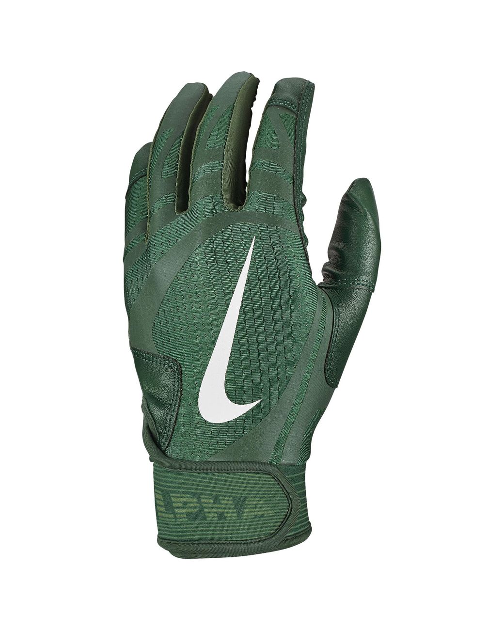 neon green nike batting gloves