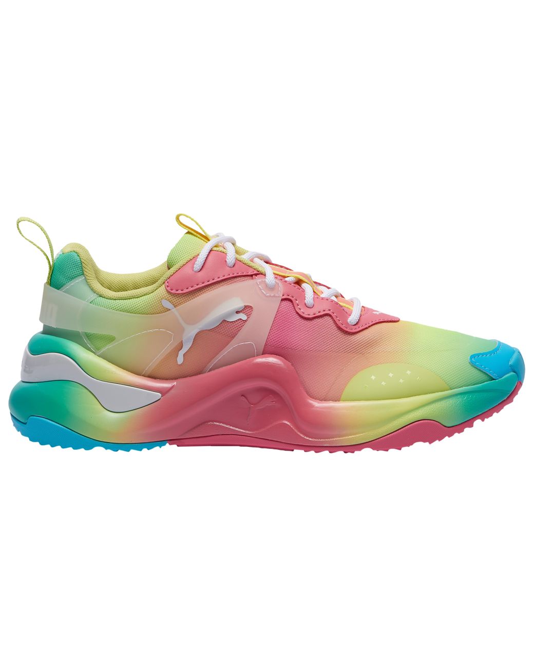 puma rise tie dye women's sneakers