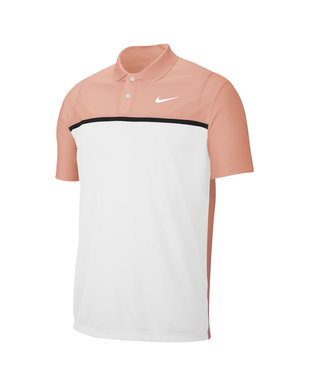 nike dry color block polo