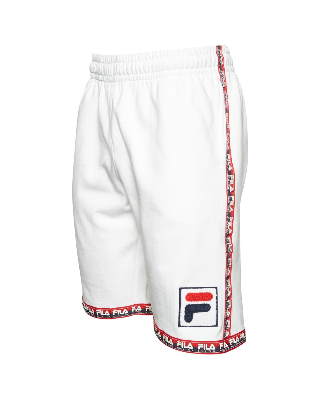 Fila Biella Italia Fleece Shorts in White/Navy/Red (White) for Men - Save  38% - Lyst