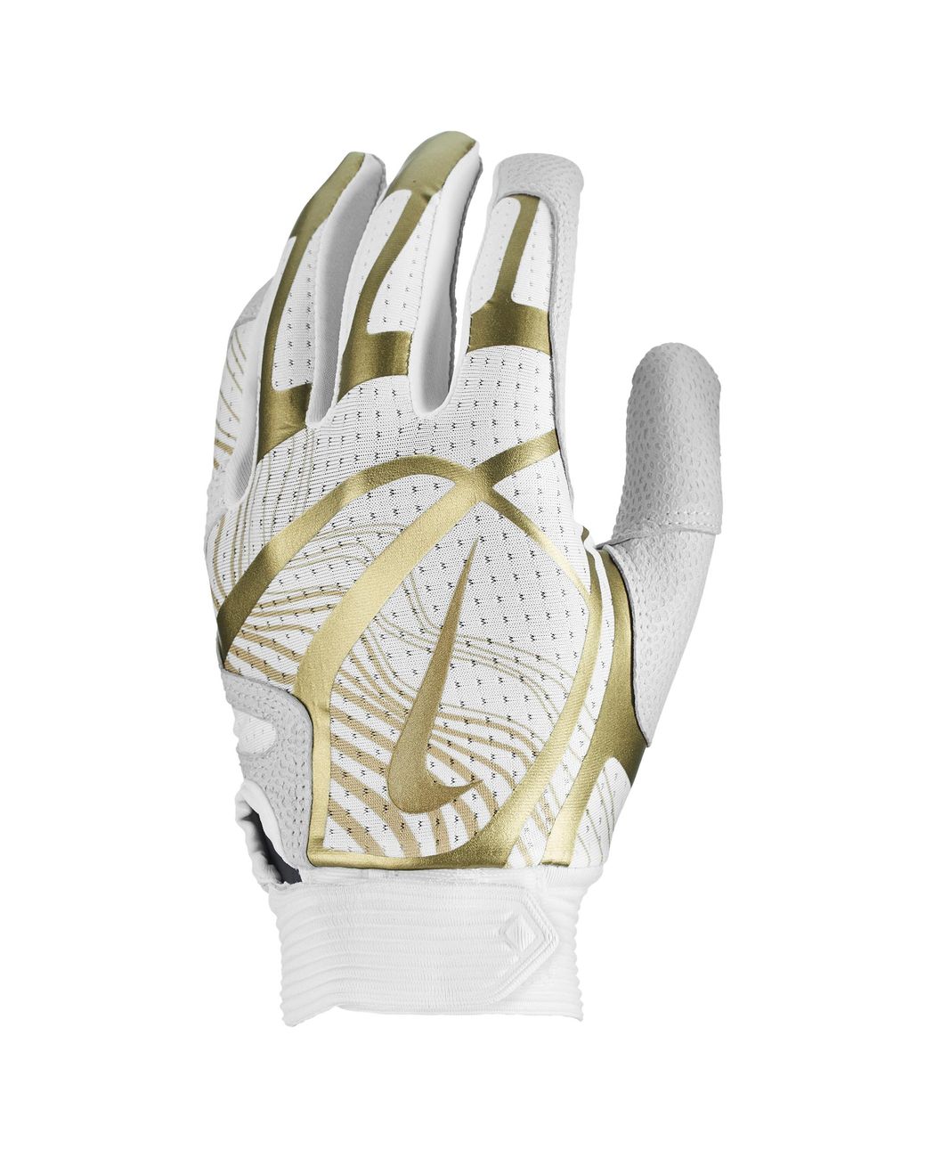 gold nike batting gloves